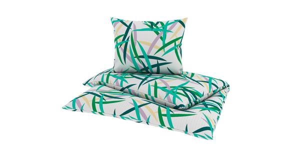 Bettwäsche Palma - Grün, MODERN, Textil - Luca Bessoni