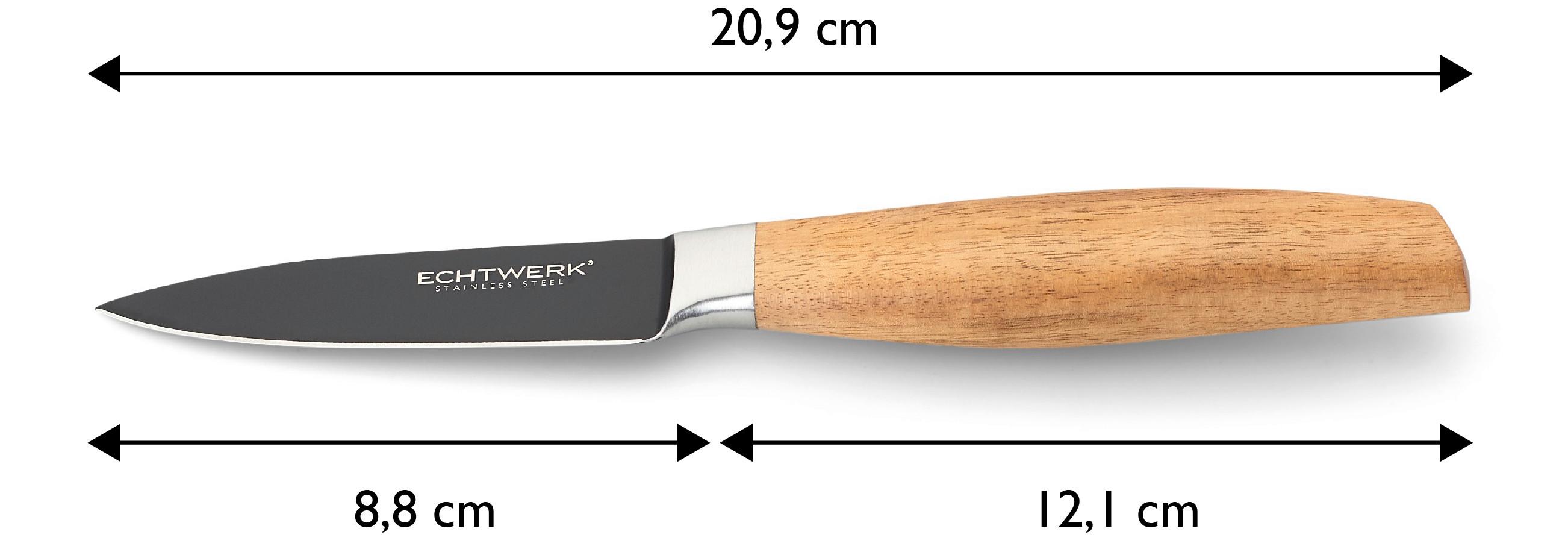 Schälmesser Ew-Sm-0378 - Schwarz, Basics, Metall (20,9cm) - Echtwerk