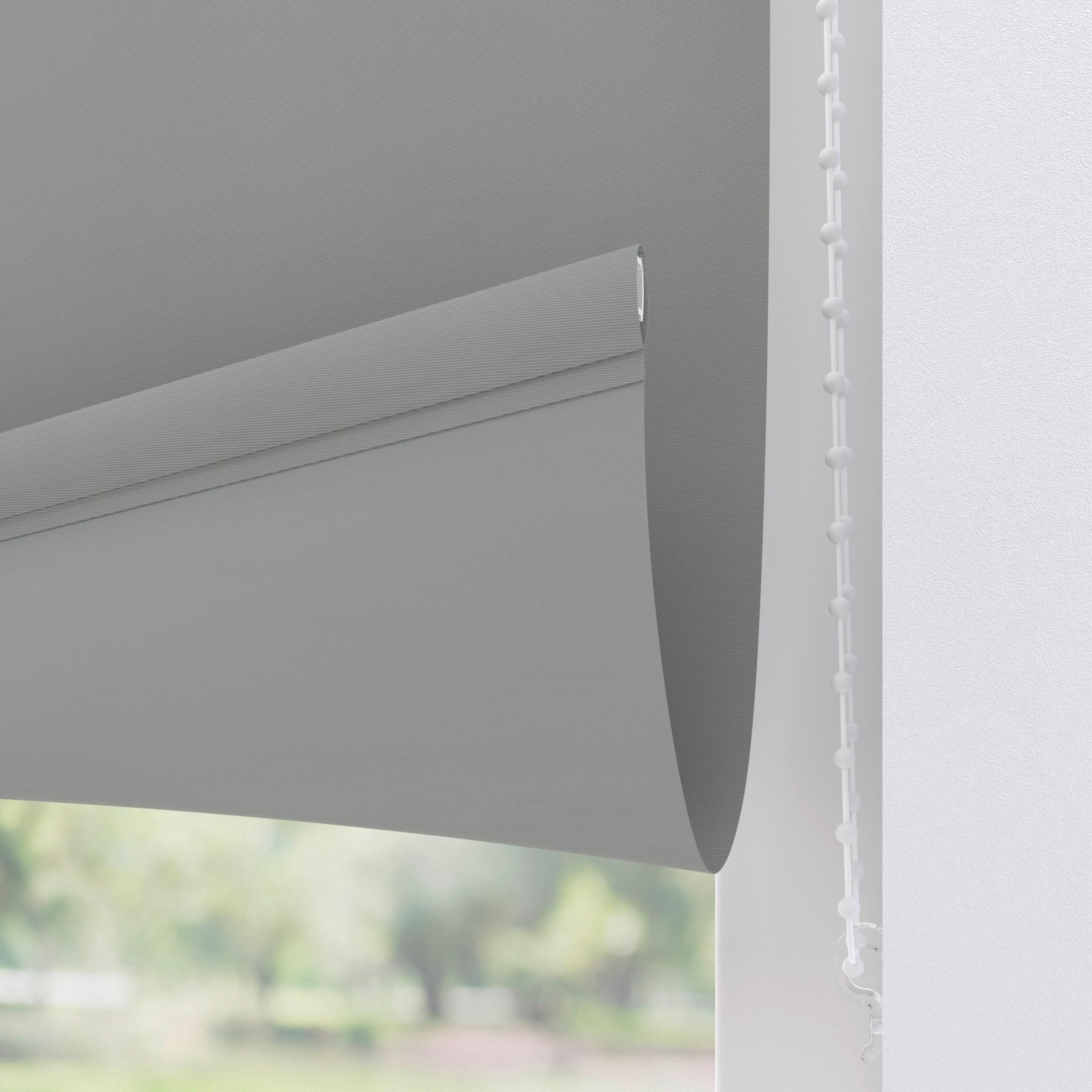 Verdunkelungsrollo 120x190 Cm Mit Kettenzug - Grau, Basics, Textil (120/190cm)