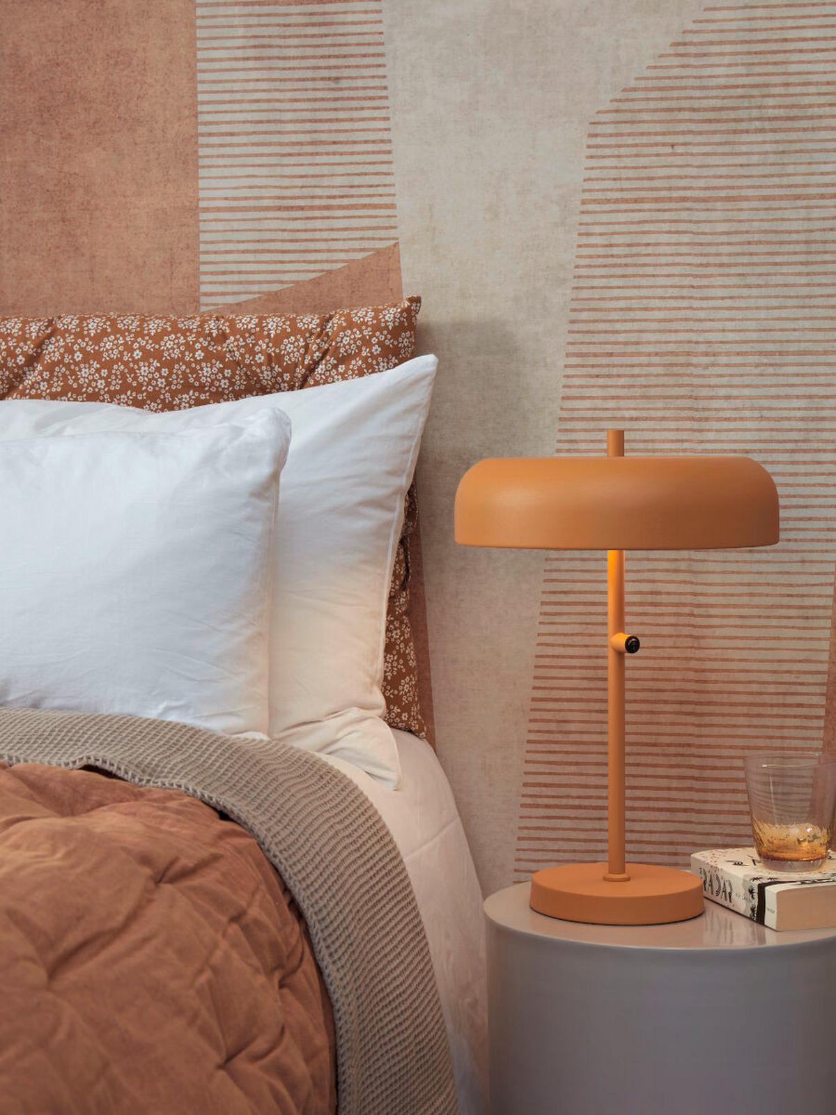 Tischleuchte Porto - Orange, Trend, Metall (30/45cm) - It's about Romi
