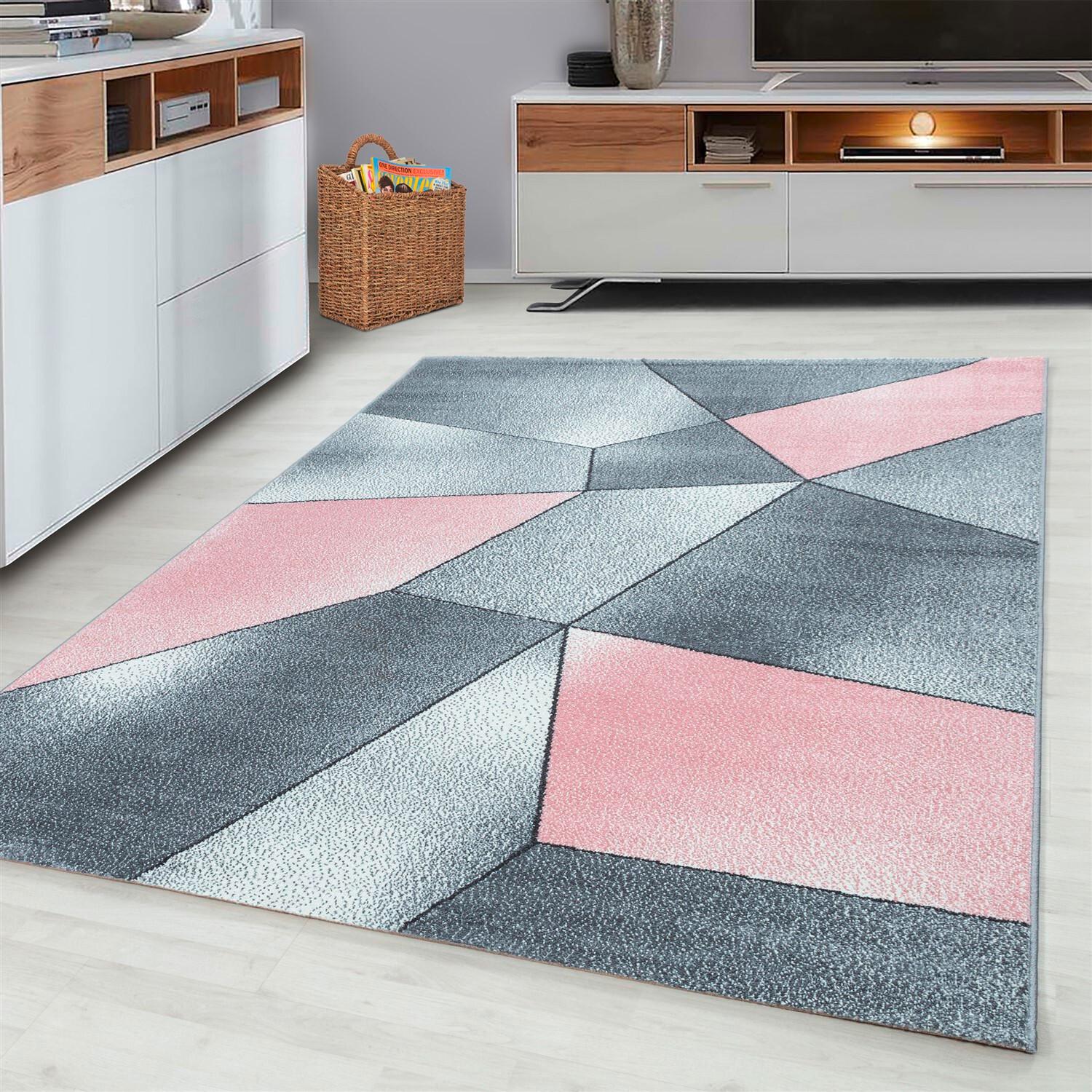 Webteppich Beta - Rosa, Basics, Textil (200/290cm) - Novel