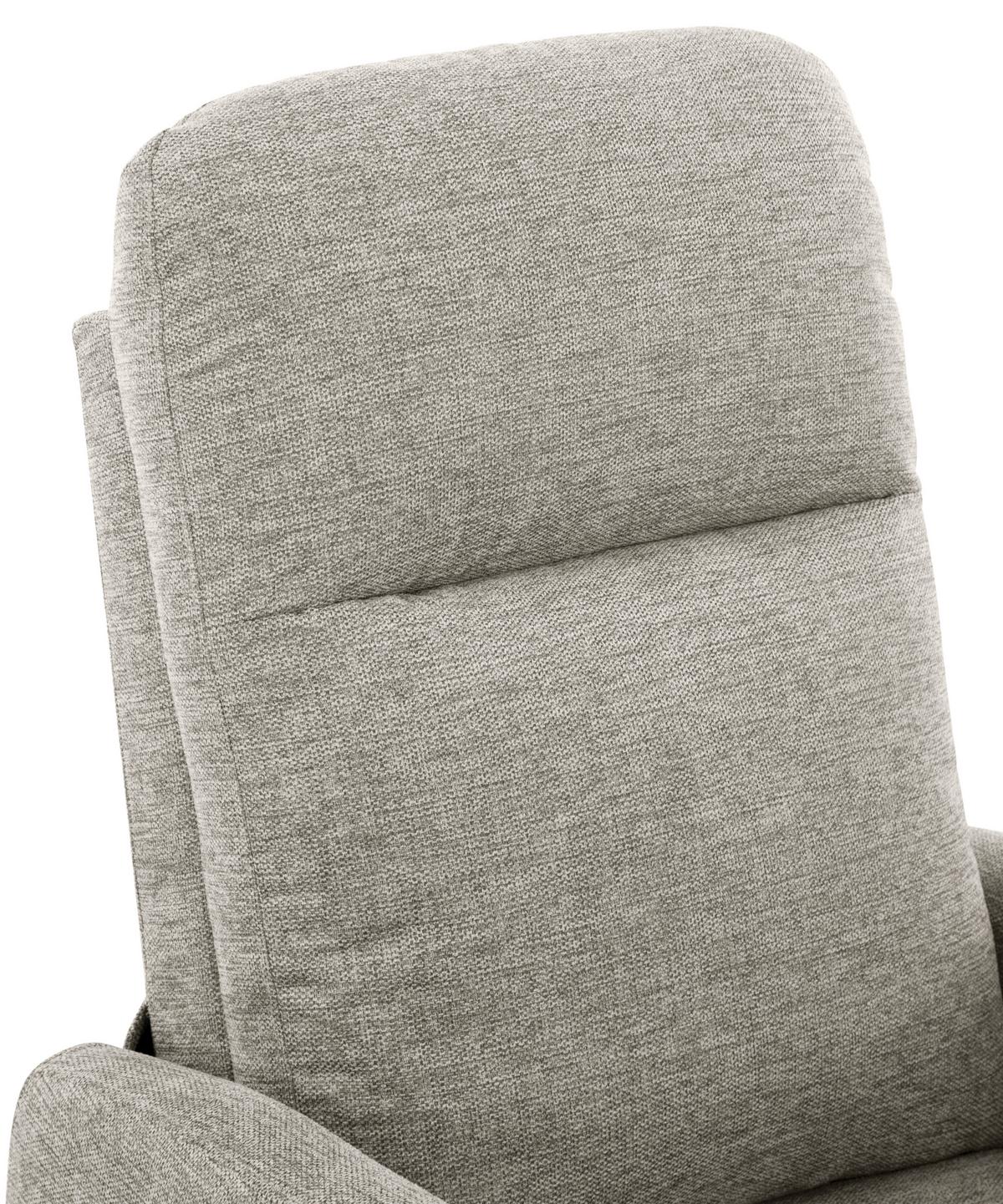 Televízne kreslo ATHEN, s pomocou pri vstávaní - taupe, Modern, kov/drevo (67,5/107/88,5cm)