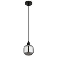 ZÁVESNÉ SVIETIDLO XIA - čierna/sivá, Design, kov/plast (14/120cm) - Globo