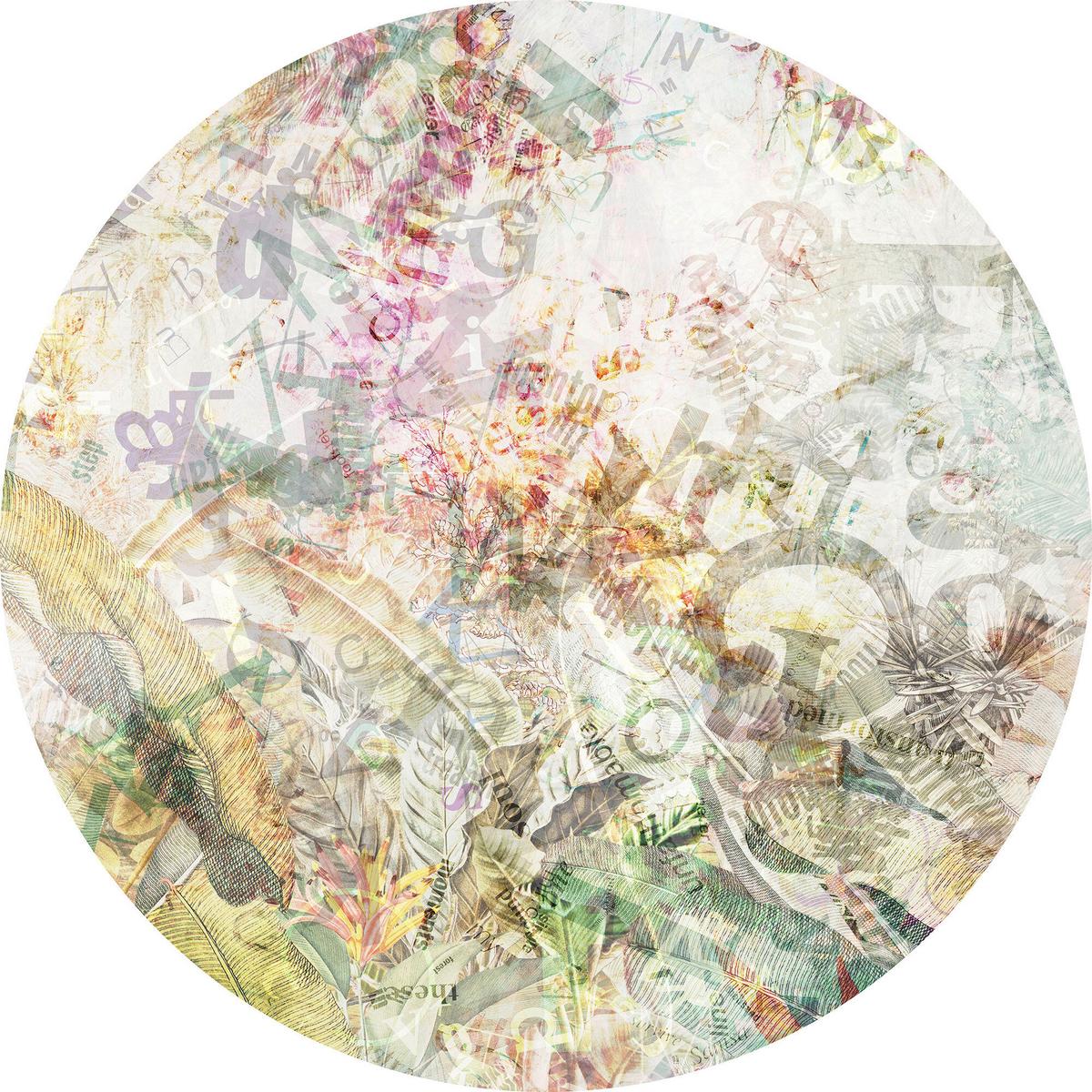 Fototapete D1-080 Round Stories - Multicolor, Trend (125cm)