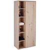 Badezimmer Hochschrank Fresh BxH 65/168,5 cm, Dekor Eiche - Eiche Artisan, KONVENTIONELL, Holzwerkstoff (65/168,5/38,5cm) - Ondega