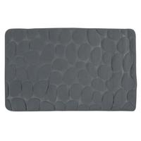 BADEMATTE GALETS DUNKELGRAU - Dunkelgrün, Basics, Textil (50/80cm) - MSV