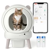 Selbstreinigende Katzen- toilette, 65L - Basics (48/50,5/52cm)