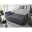 Schlafsofa Aron B: ca. 216 cm - Anthrazit/Silberfarben, MODERN, Holzwerkstoff/Textil (216/95/95cm) - Carryhome Schlafsofa Aron B: ca. 216 cm - Anthrazit/Silberfarben, MODERN, Holzwerkstoff/Textil (216/95/95cm) - Carryhome