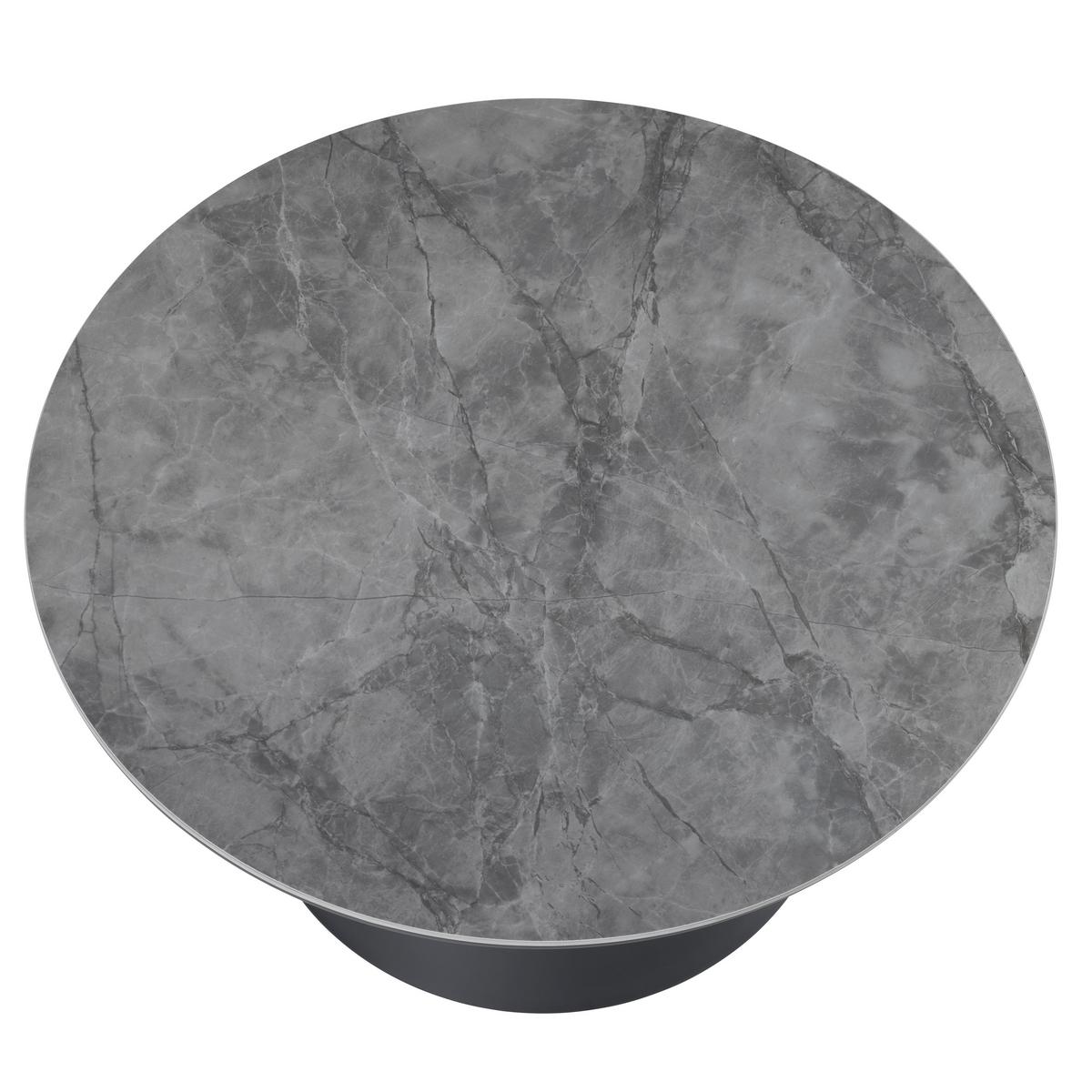 KONFERENČNÝ STOLÍK AXEL - čierna/sivá, Design, kov/kompozitné drevo (80/40/80cm) - Mömax