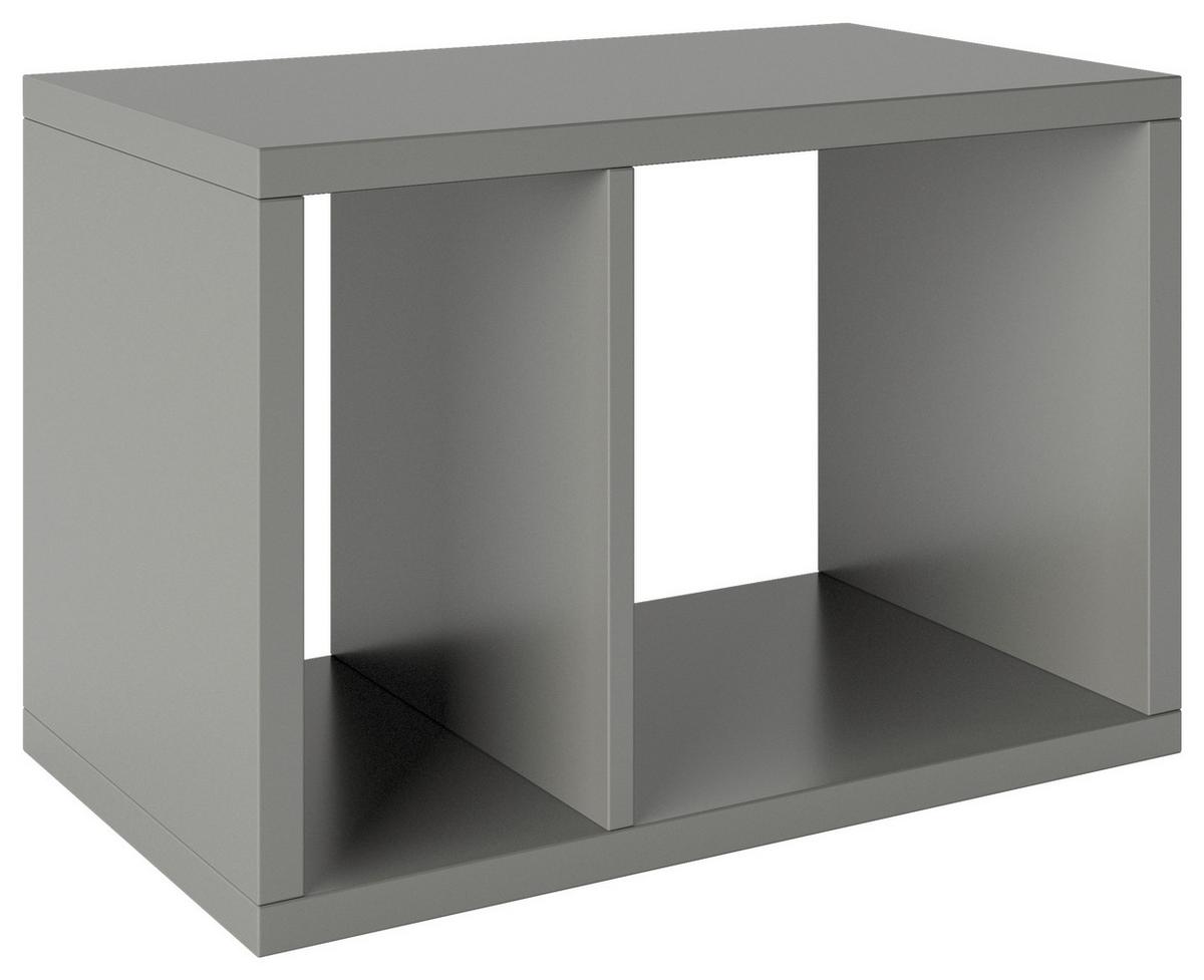 Regal Fortuna B 58cm Grau Fortuna - Grau, Basics, Holzwerkstoff (58/39/34cm) - MID.YOU