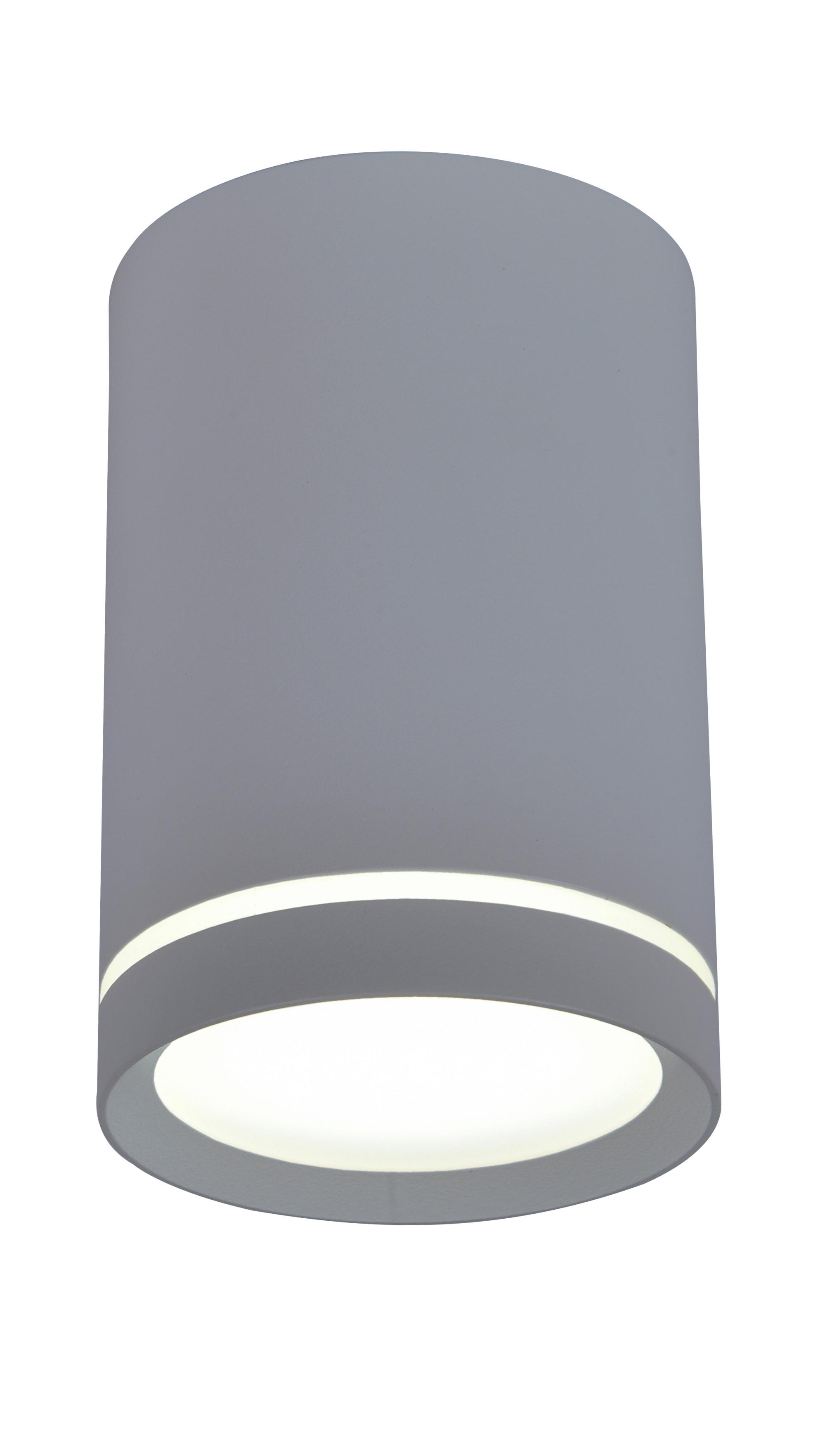 LED-Deckenleuchte 2276007 Tube - Grau, Design, Metall (8.8/6.8/10cm)