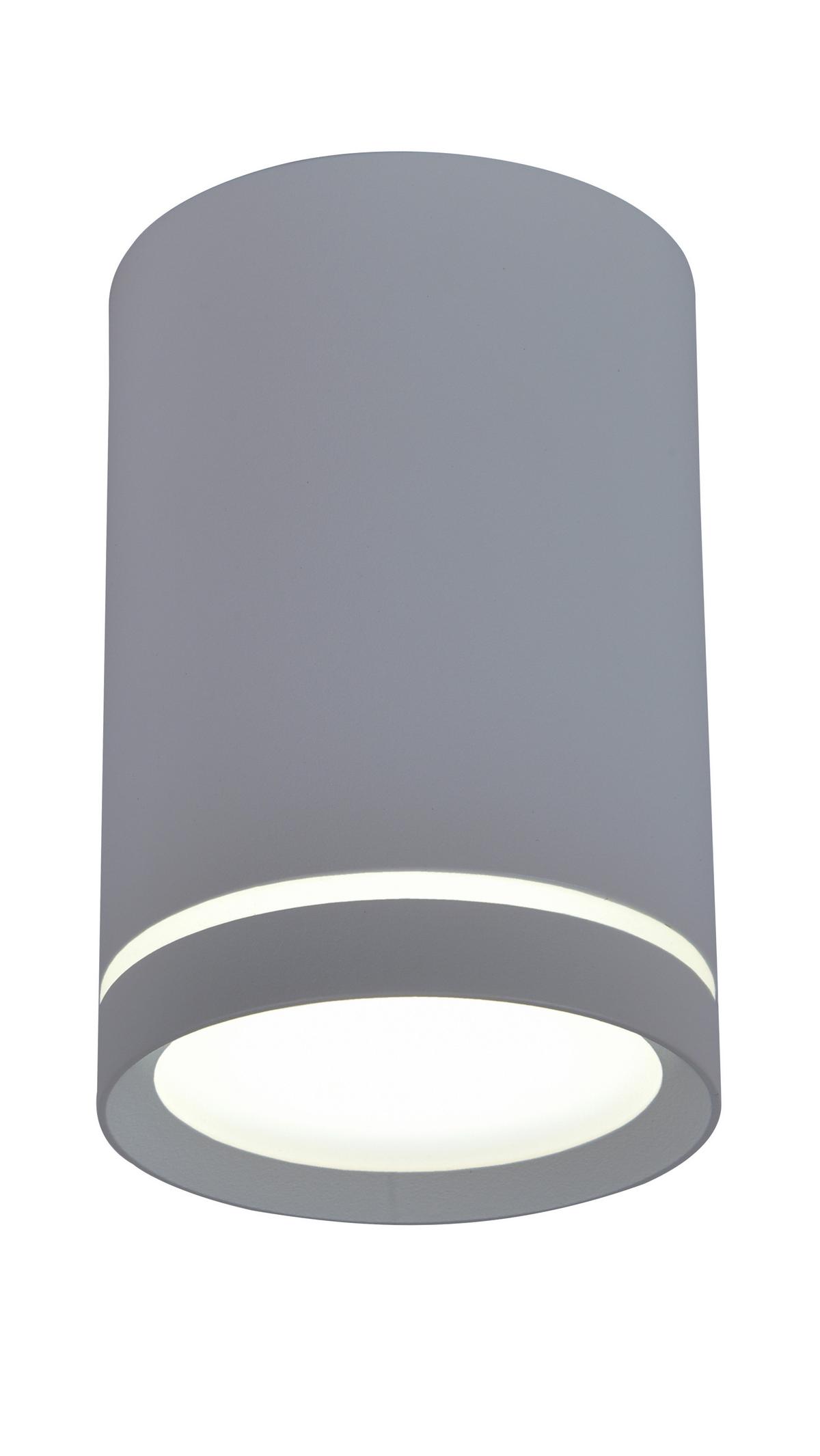 LED-Deckenleuchte 2276007 Tube - Grau, Design, Metall (8.8/6.8/10cm)