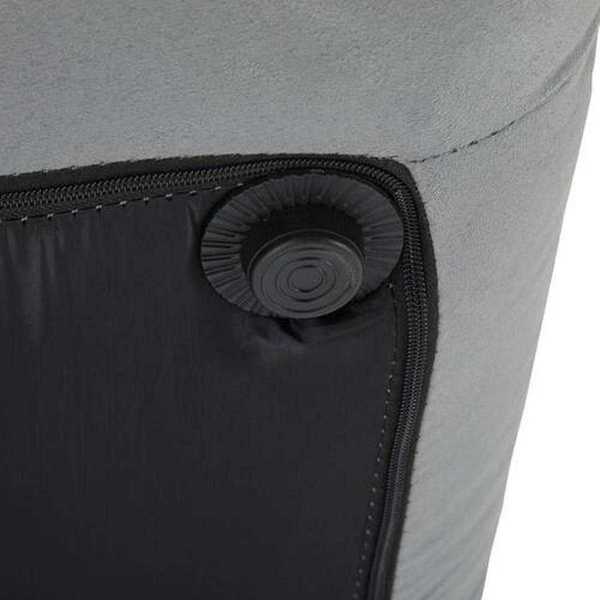 Rozkladacie kreslo ENI, sivá - čierna/sivá, Modern, kov/textil (73/56/72cm) - Bessagi Home