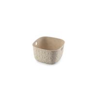 úložný košík SOFTEX XS - béžová, Basics, plast (19,4/11/19,4cm) - Curver