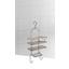 Regál Do Sprchovacieho Kúta Bergamo B991777 - farby strieborného duba, Konvenčný, kov (25,5/55,5/11cm) Regál Do Sprchovacieho Kúta Bergamo B991777 - farby strieborného duba, Konvenčný, kov (25,5/55,5/11cm)
