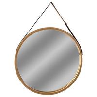 Badspiegel Kattegat B: 45cm Naturfarben - Naturfarben, Design, Glas/Naturmaterialien (45/45/1,5cm) - Livetastic