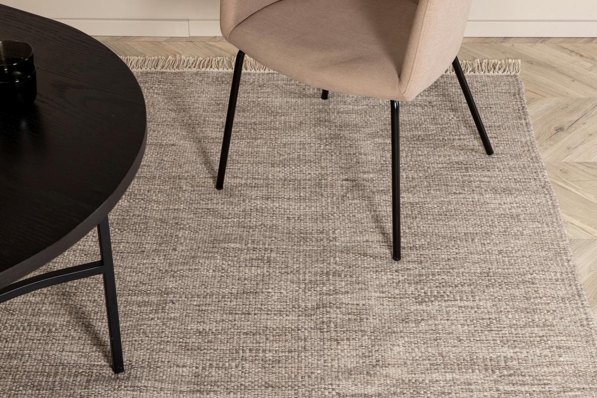 Flachwebteppich Cyrus - Beige, LIFESTYLE, Textil (160/230cm) - P & B