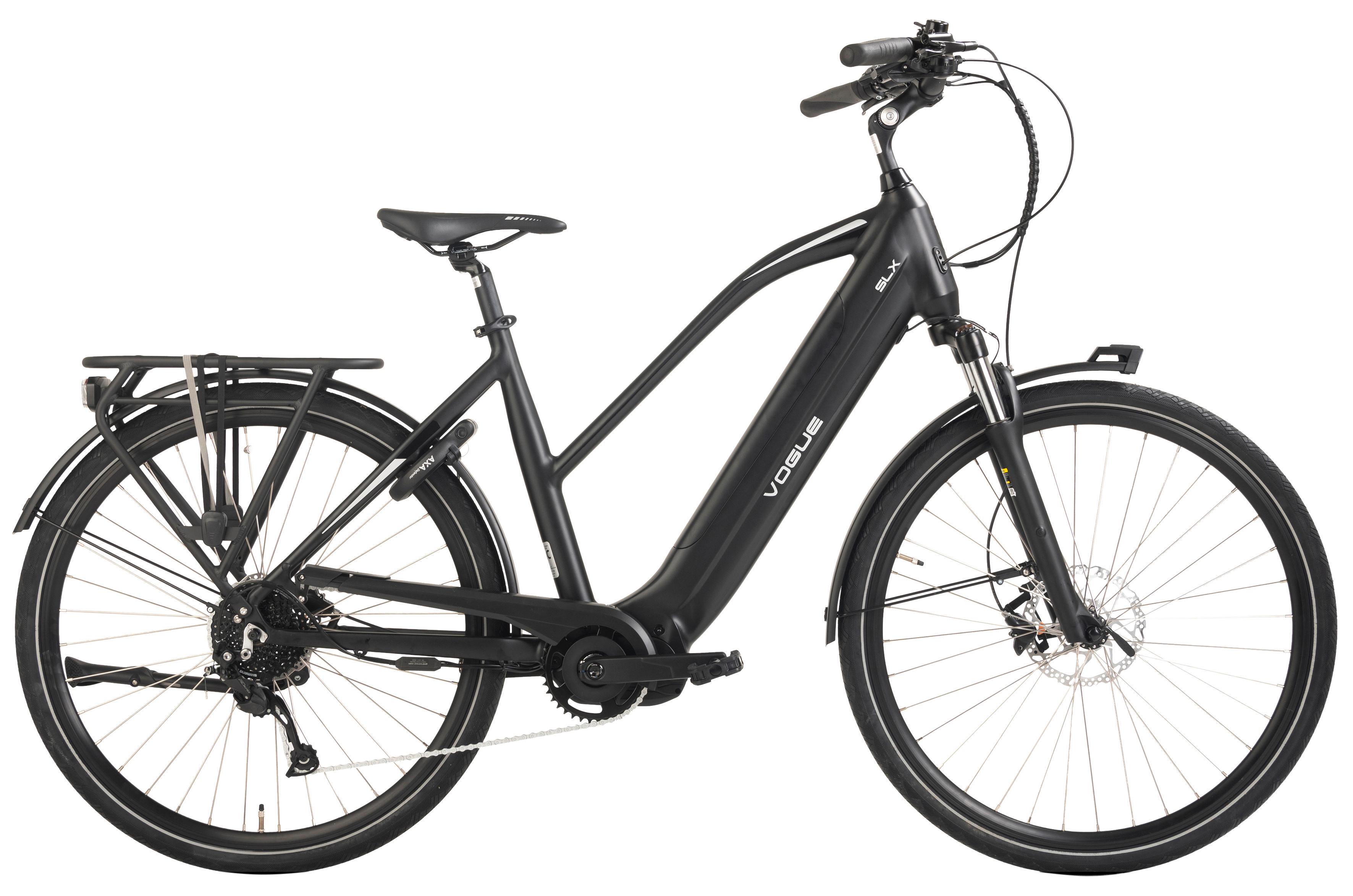 Elektrofahrrad Vogue Schwarz/Blau - Blau/Schwarz, Basics, Metall (180/70/100cm)