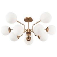 Kronleuchter Erich - Messingfarben, Trend, Glas/Metall (90,7/34/90,7cm) - MAYTONI