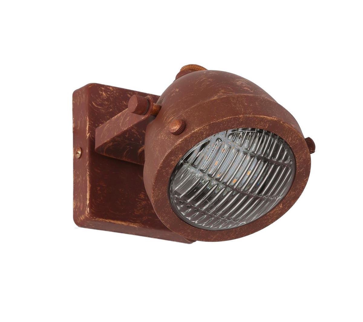 Strahler 91-71064 Frodo - Rostfarben, LIFESTYLE, Metall (15/13cm)