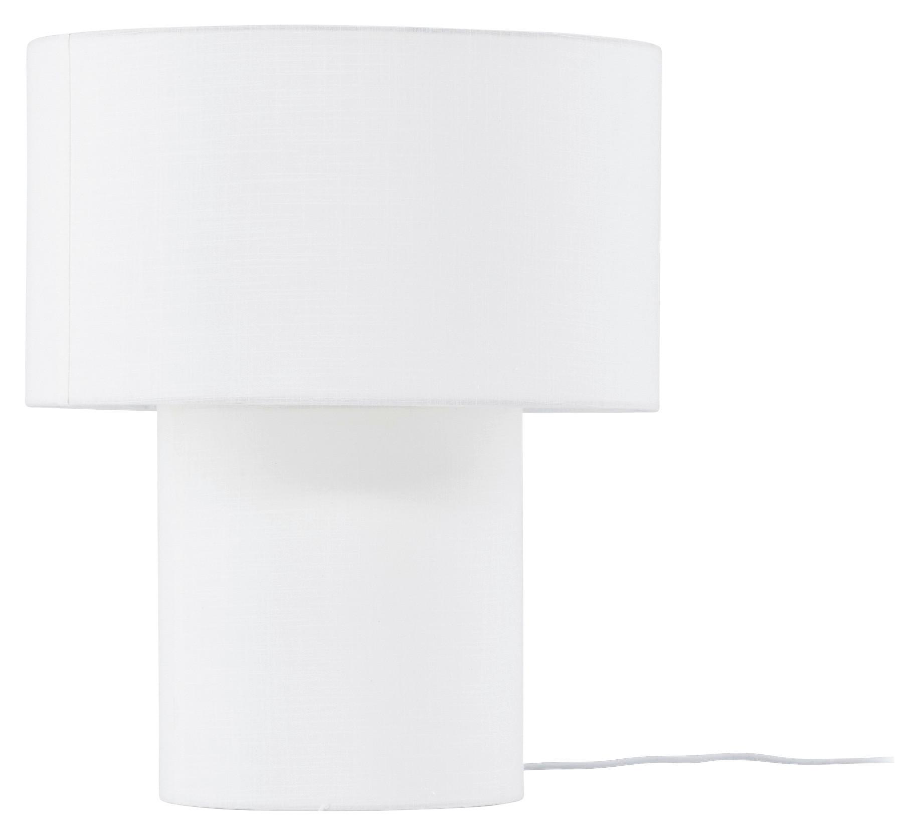 Tischleuchte Globia - Beige, Basics, Textil (35/40/35cm) - P & B