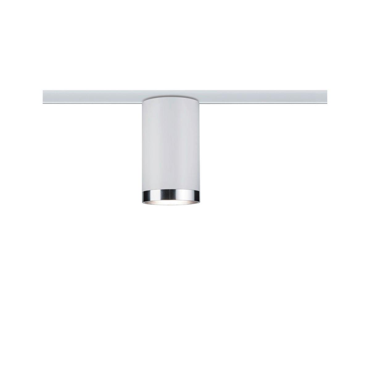 Schienensystem Urail Strahler 96963 In Chromfarben/Weiß - Chromfarben/Weiß, Basics, Kunststoff/Metall (6,5/12,8cm) - Paulmann