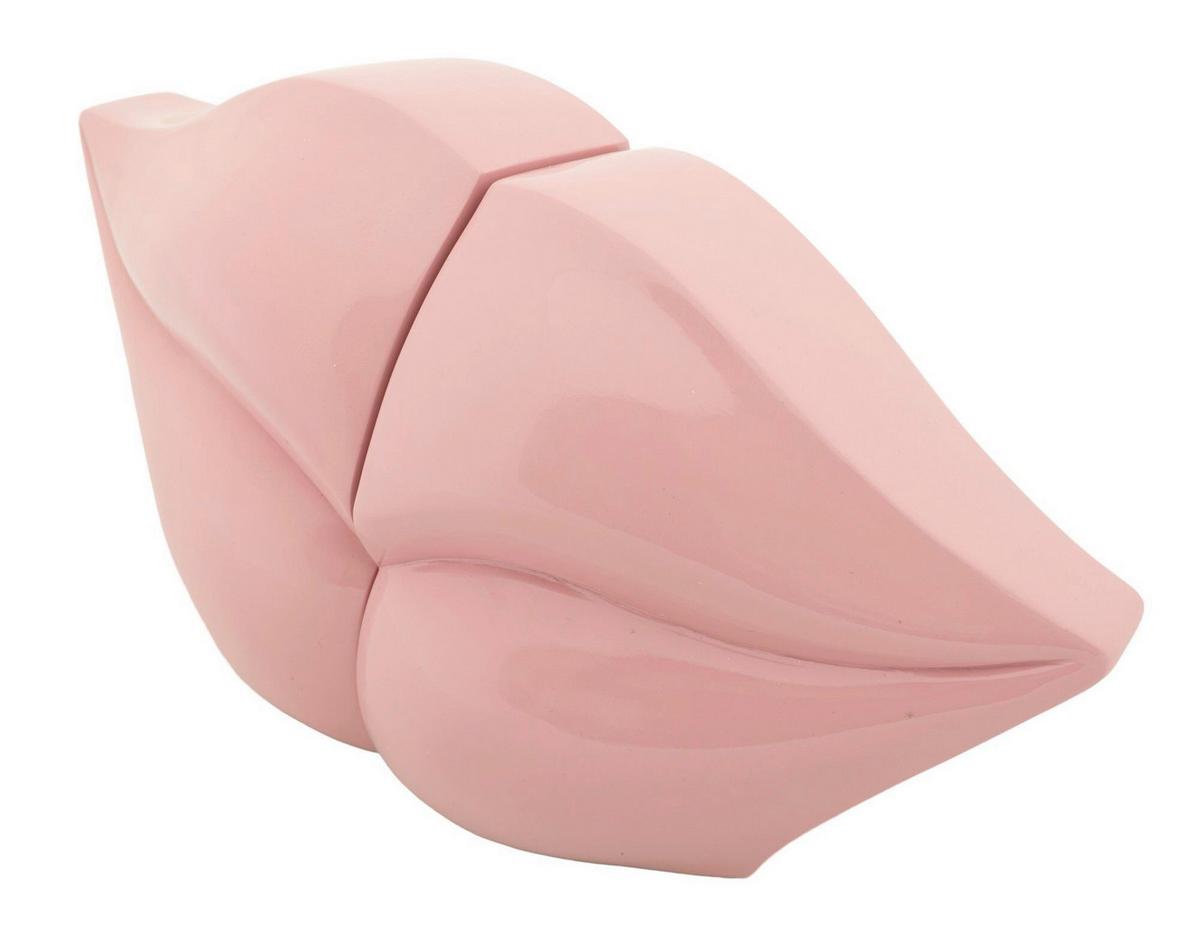 Skulptur Kunststoff, Pink - Basics, Kunststoff (27/13/9cm)