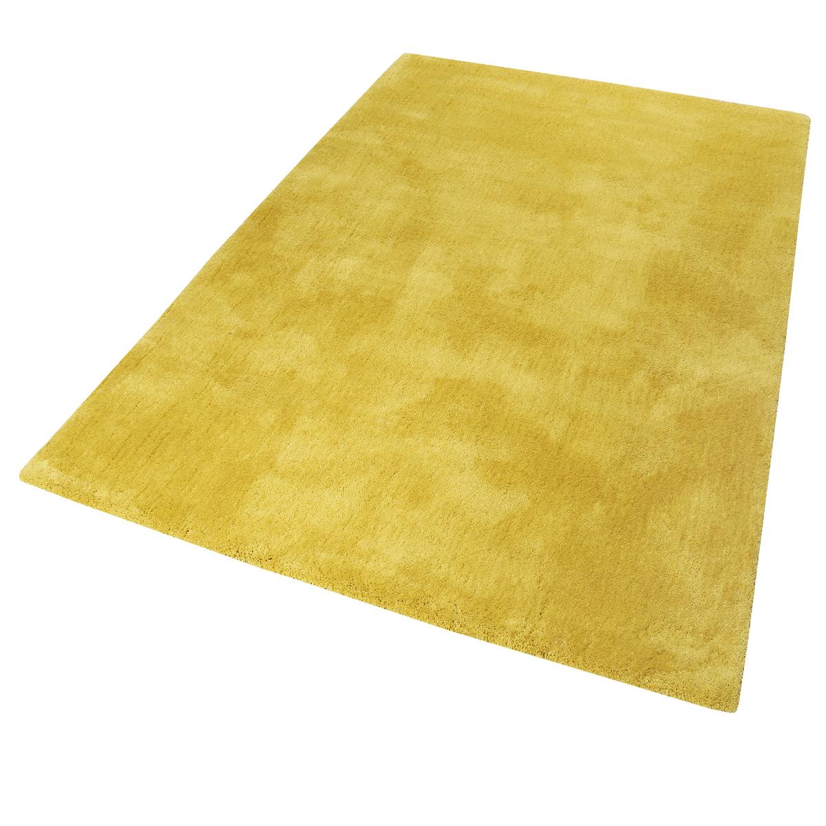 Hochflorteppich Relaxx Gelb 130x190 cm - Gelb, KONVENTIONELL, Textil (130/190cm) - Esprit