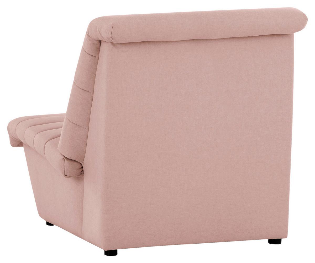 Sessel Looks Viii - Schwarz/Rosa, Design, Textil (92/92/103cm) - LOOKS by W.Joop