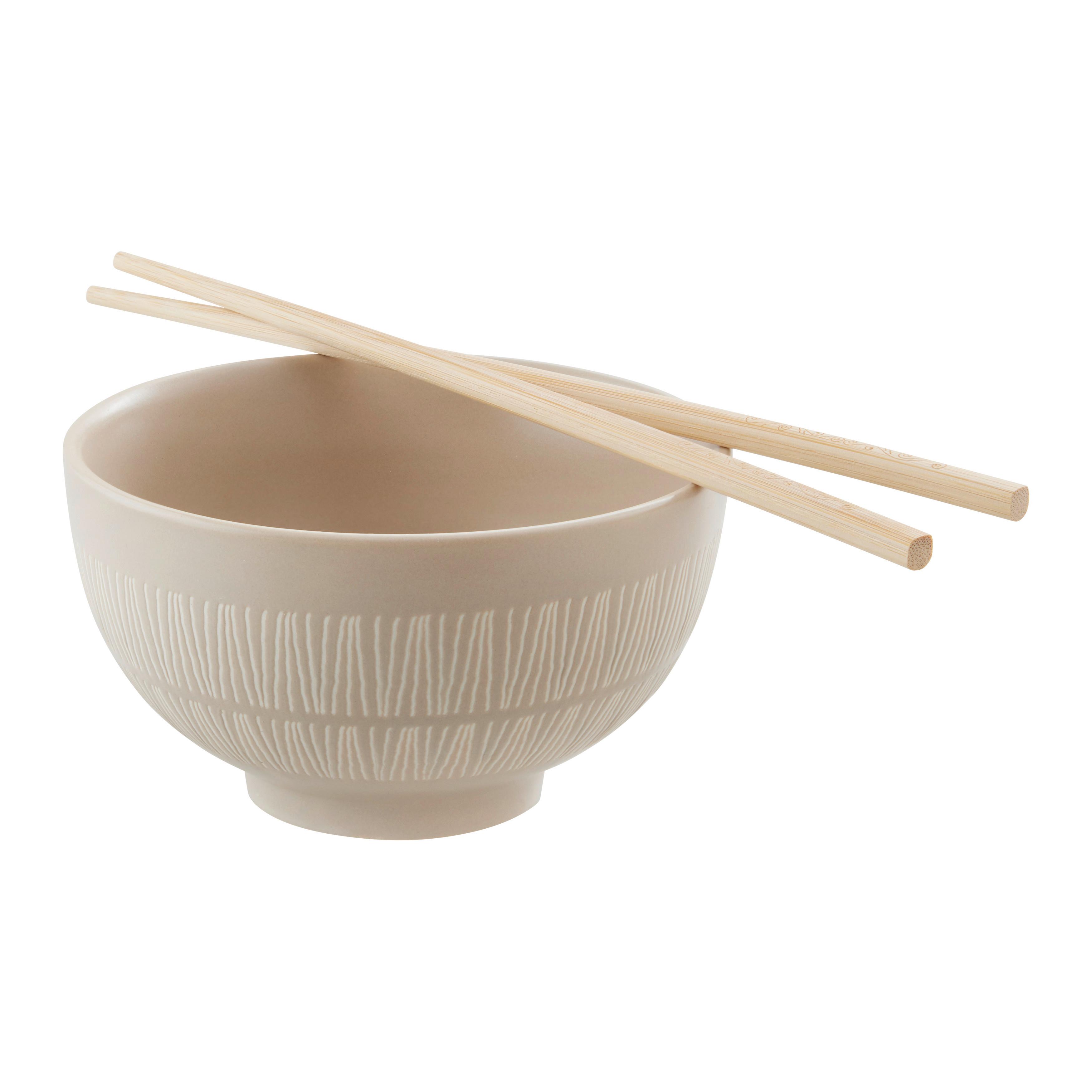 Mísa SOUPY - světle hnědá, Moderní, keramika (13/6.5cm)