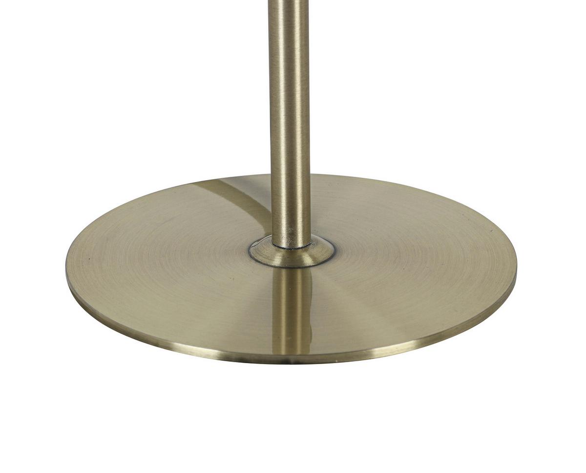 STOLNÁ LAMPA MUSCH - čierna/mosadzná, Modern, kov/plast (18/30cm) - Mömax