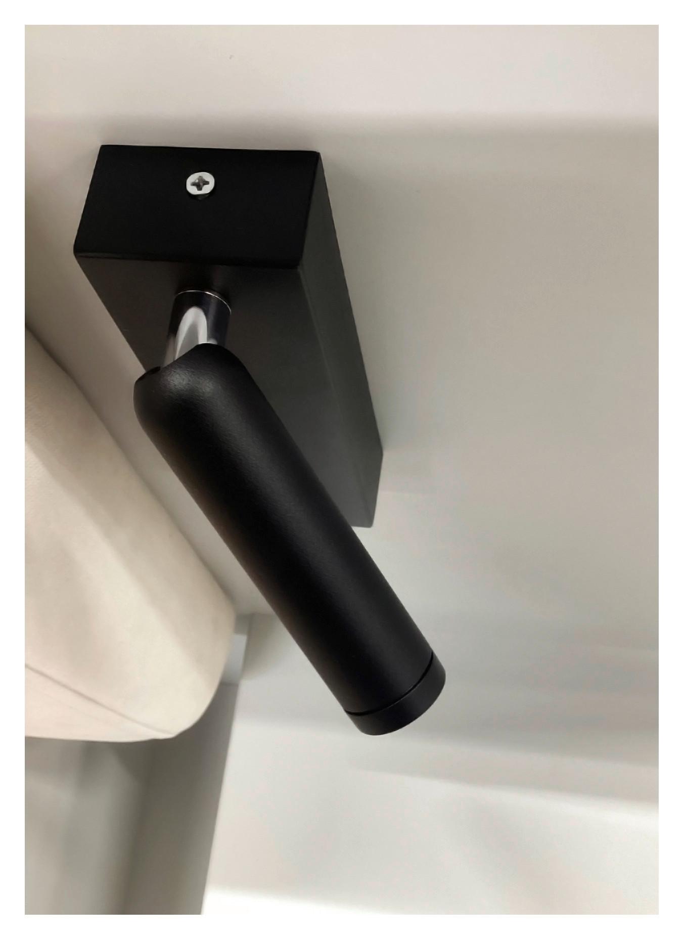 DEKORAČNÍ LED SVÍTIDLO NEKTARIUS - černá, Moderní, kov (14/17/4cm)