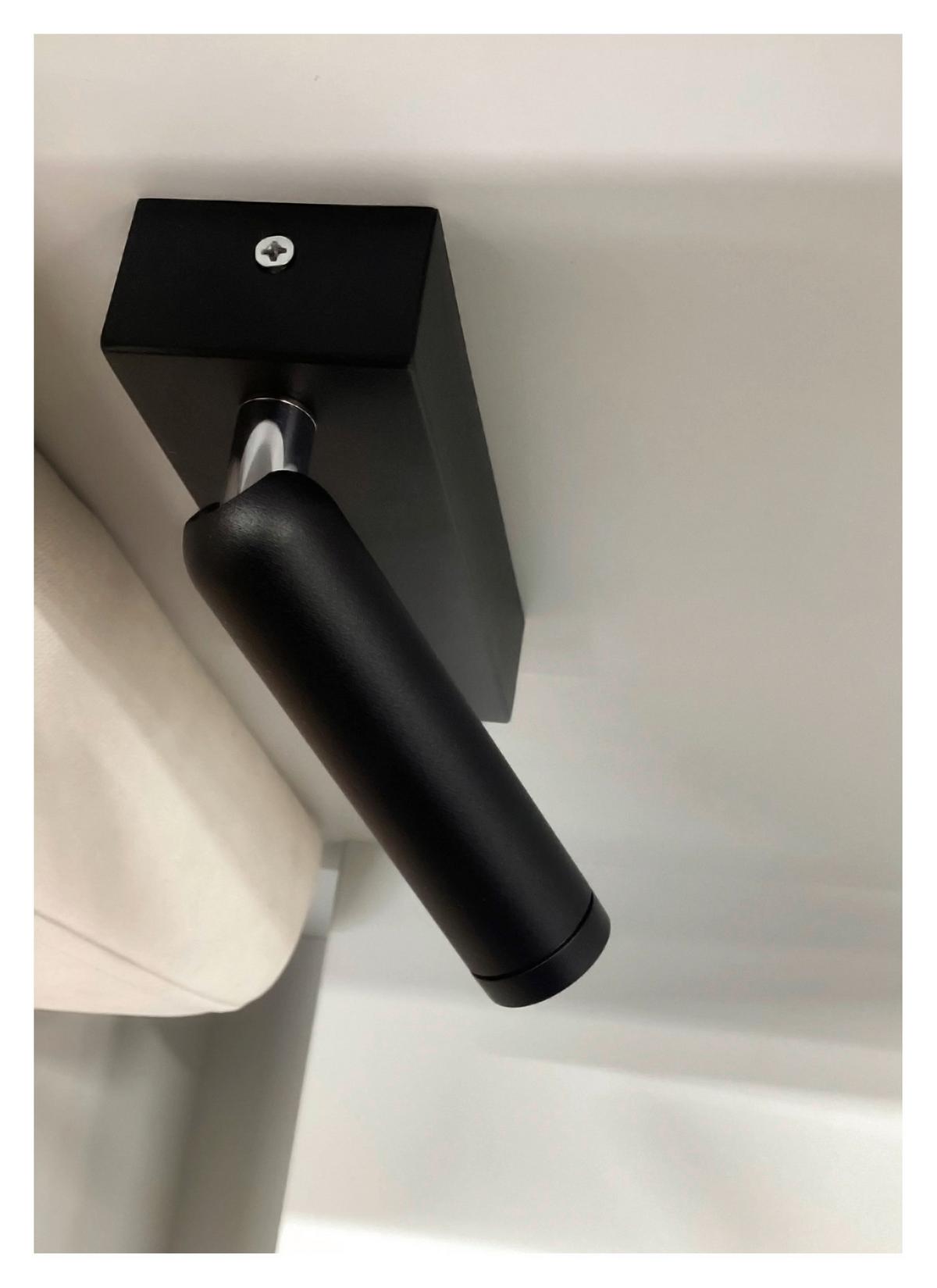 DEKORAČNÍ LED SVÍTIDLO NEKTARIUS - černá, Moderní, kov (14/17/4cm)