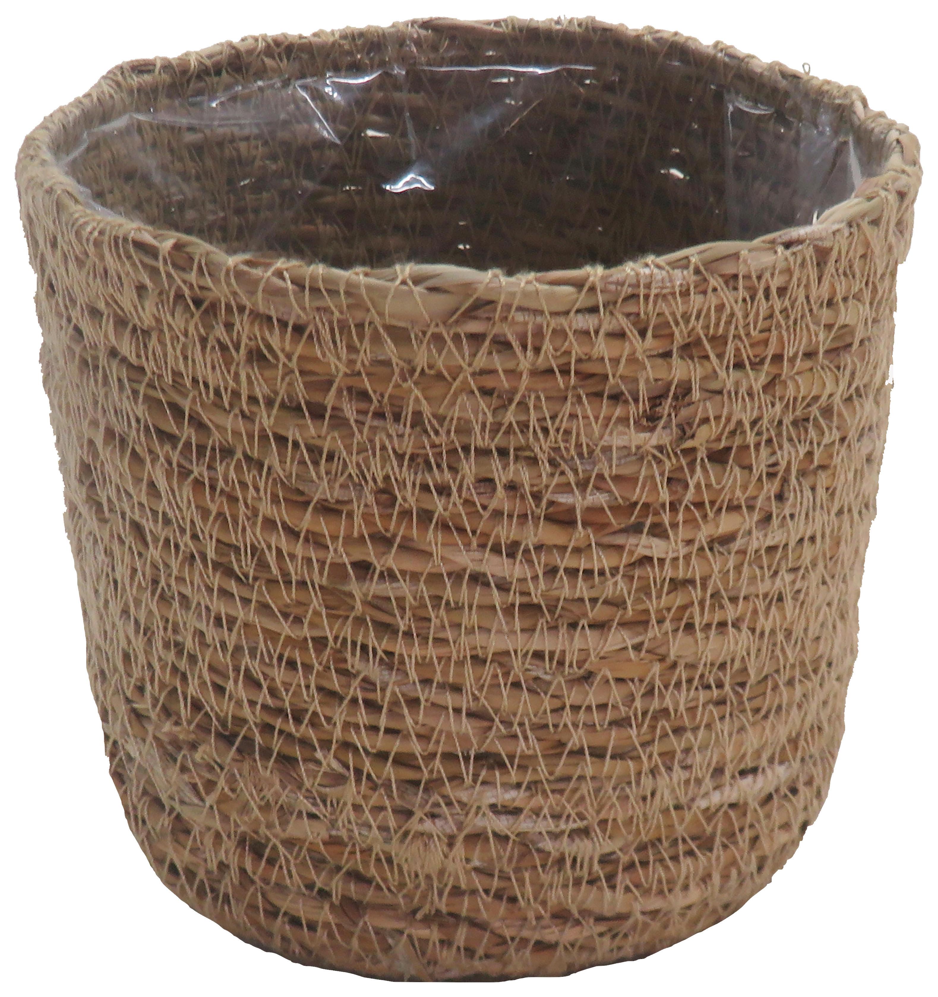 Virágkaspó Hogla - natúr színű, Konventionell, természetes anyagok (13/10cm) - James Wood