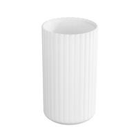 Pohár na zubné kefky ALLSTAR MINAS 23013100 - biela, Modern, plast (7cm) - Wenko