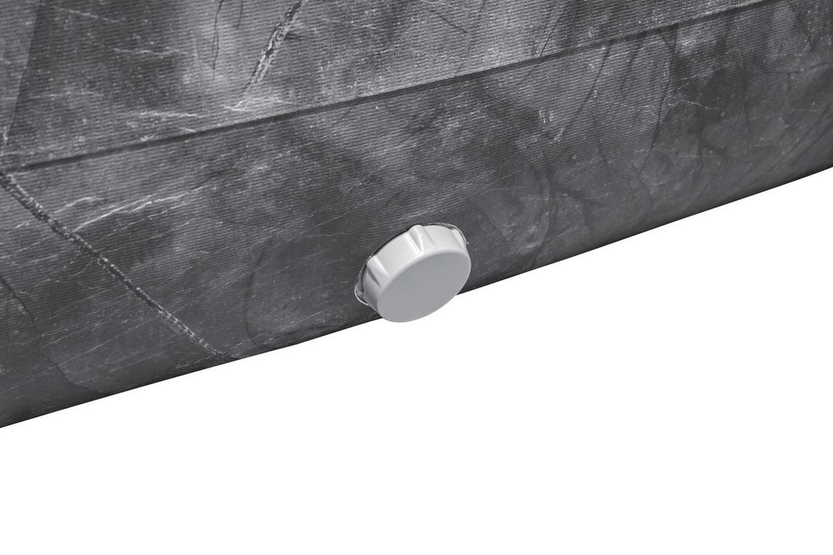 Pool Leonie - Blau/Dunkelgrau, KONVENTIONELL, Kunststoff/Metall (549/132cm) - Bestway