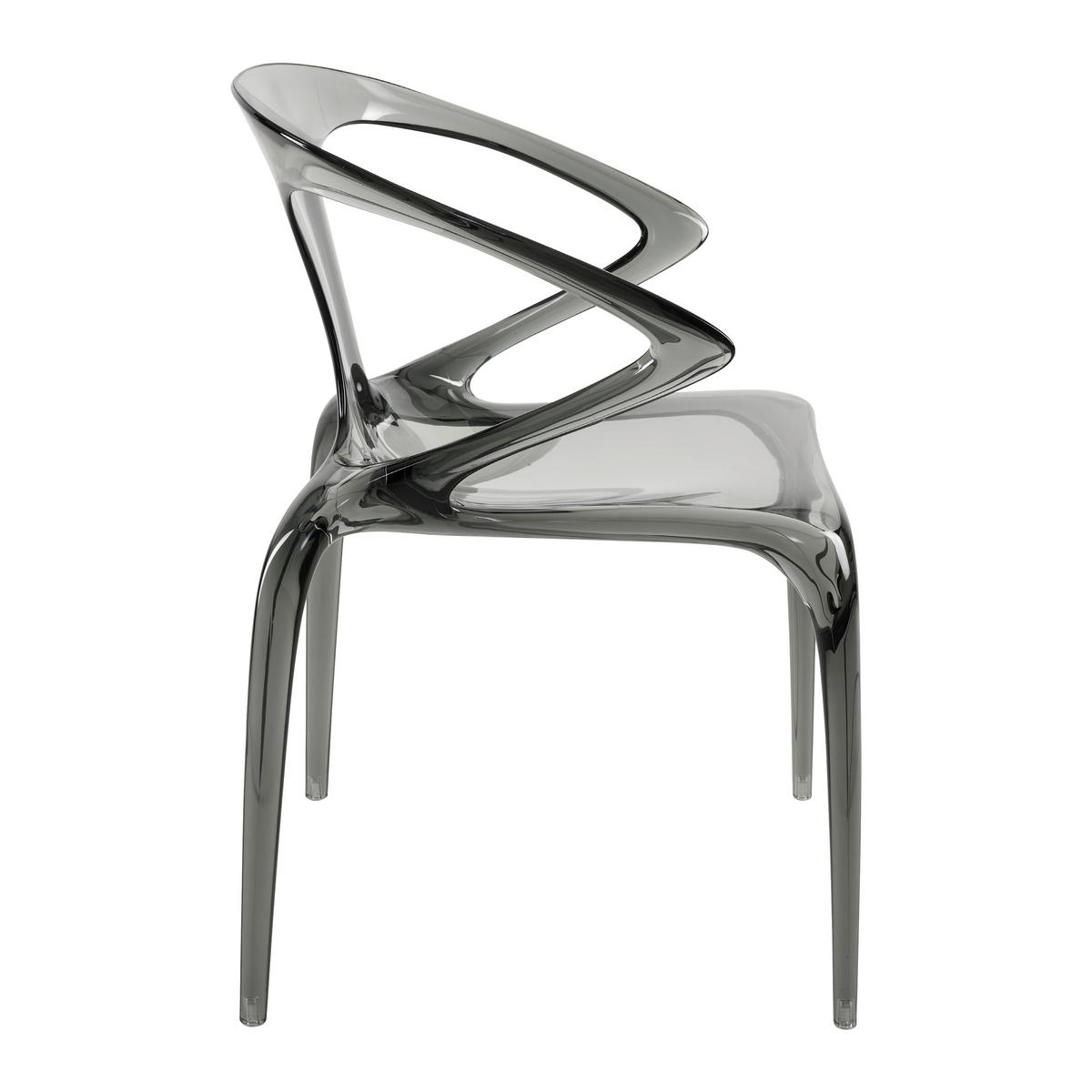 DESIGNOVÉ KŘESLO LIAS -TREND- - šedá, Moderní, plast (59/80/55cm) - Premium Living