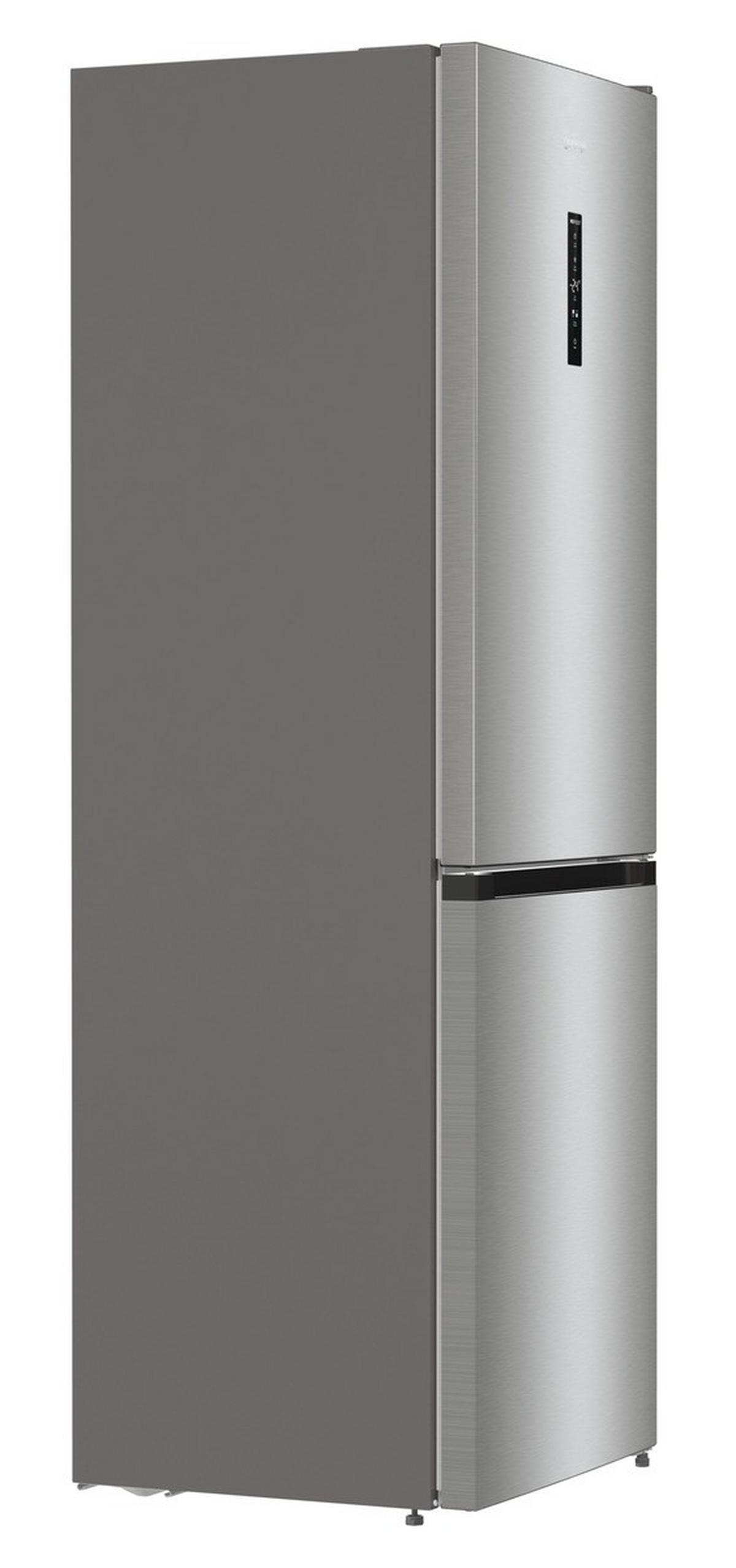 Kühl-gefrier-kombination N61ea2xl4 - Edelstahlfarben, Basics, Glas/Kunststoff (60/185/59,2cm) - Gorenje
