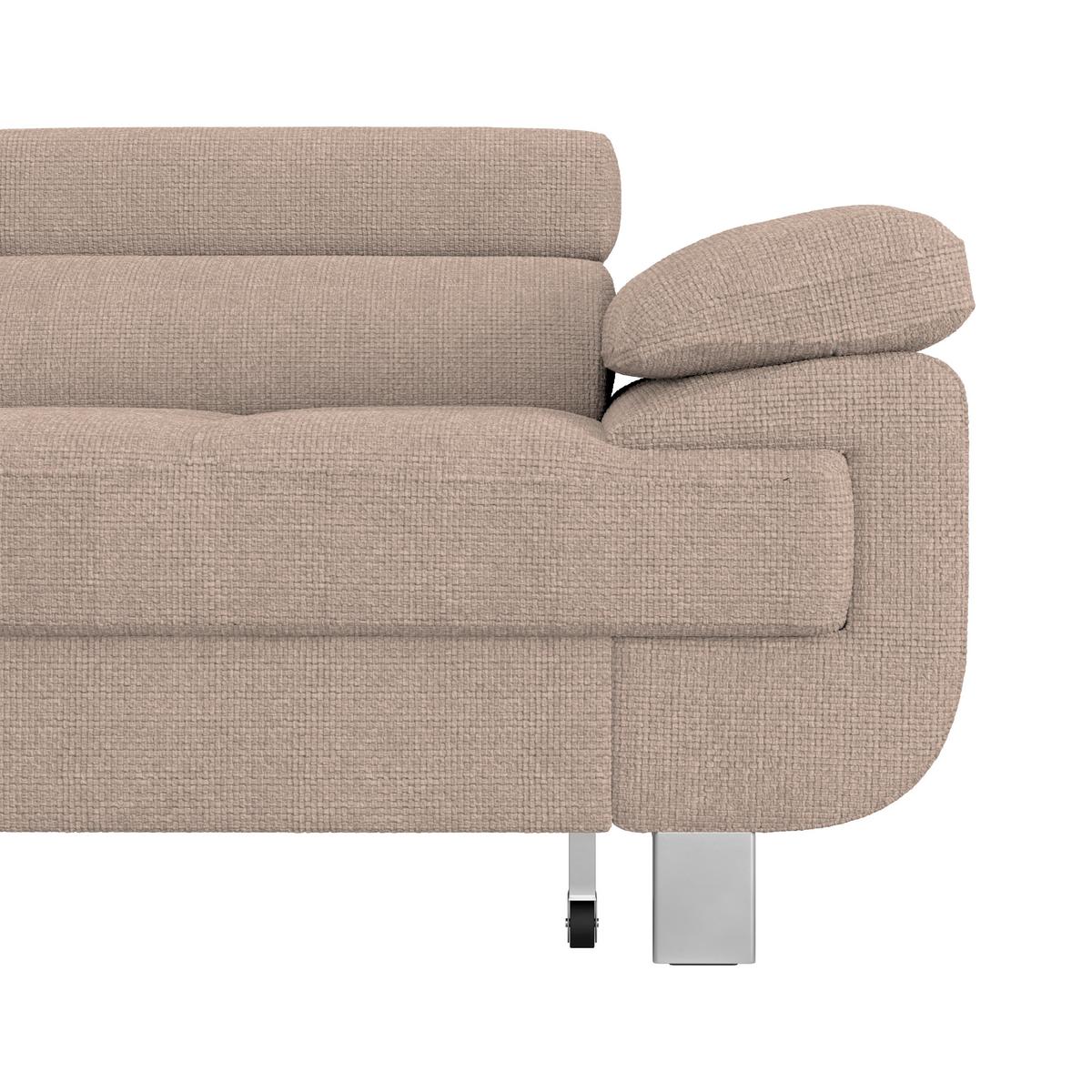 Ecksofa Savona - Beige, MODERN, Textil (230/270cm) - Ondega