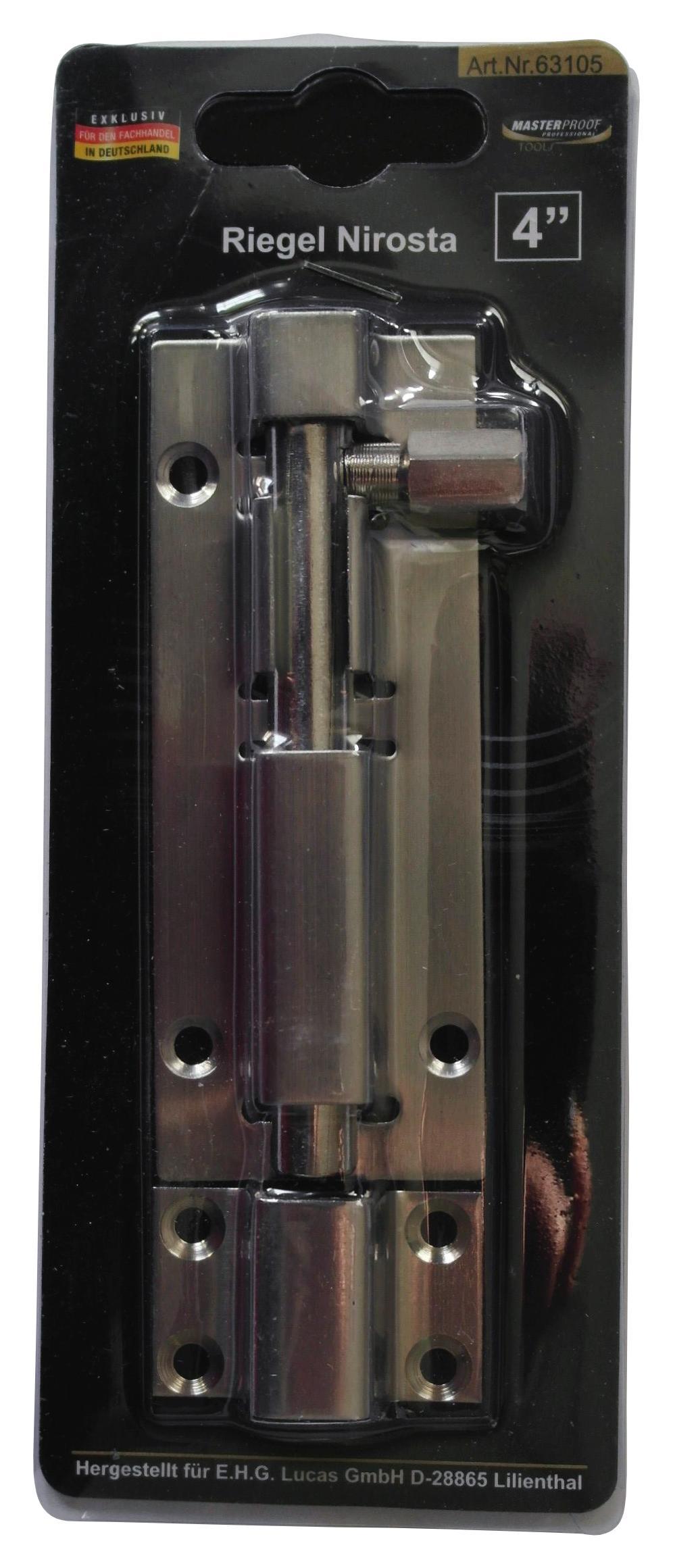 Schlossriegel aus Stahl