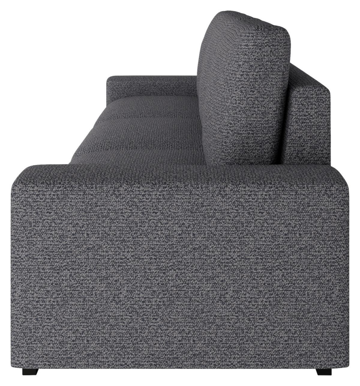 Schlafsofa Roland, Grau B: 239 Cm - Beige/Schwarz, Design, Textil (239/91/92cm) - MID.YOU