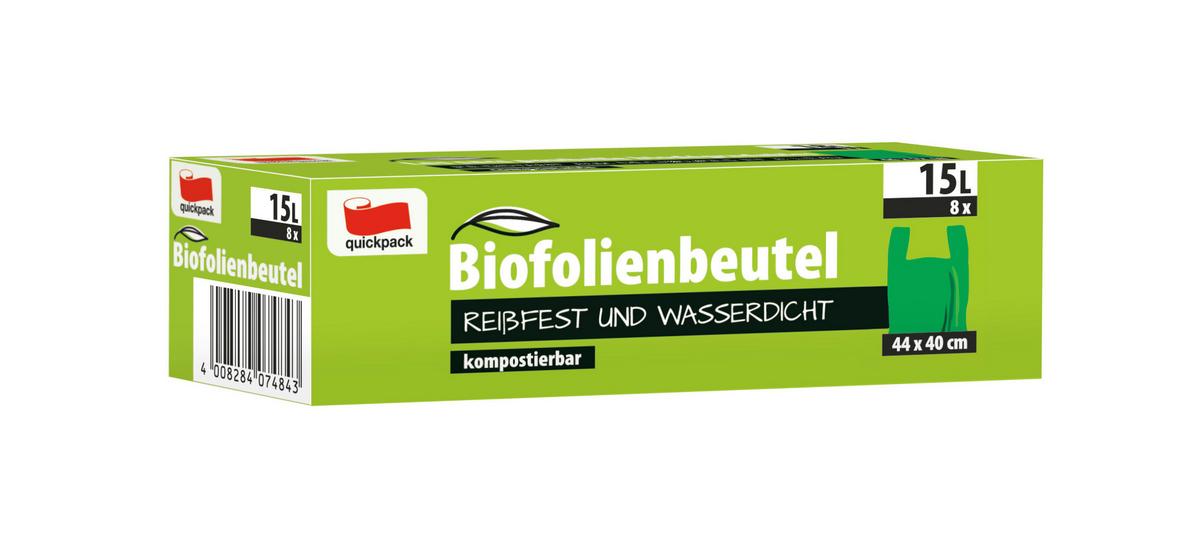 Biobeutel Bio - Basics, Kunststoff (15l) - Quick Pack