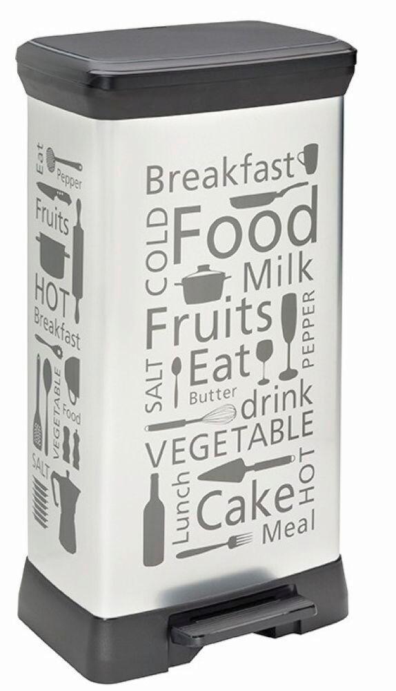 Pedálos Szemetes Deco Bin - Modern (39/29/73cm) - Curver