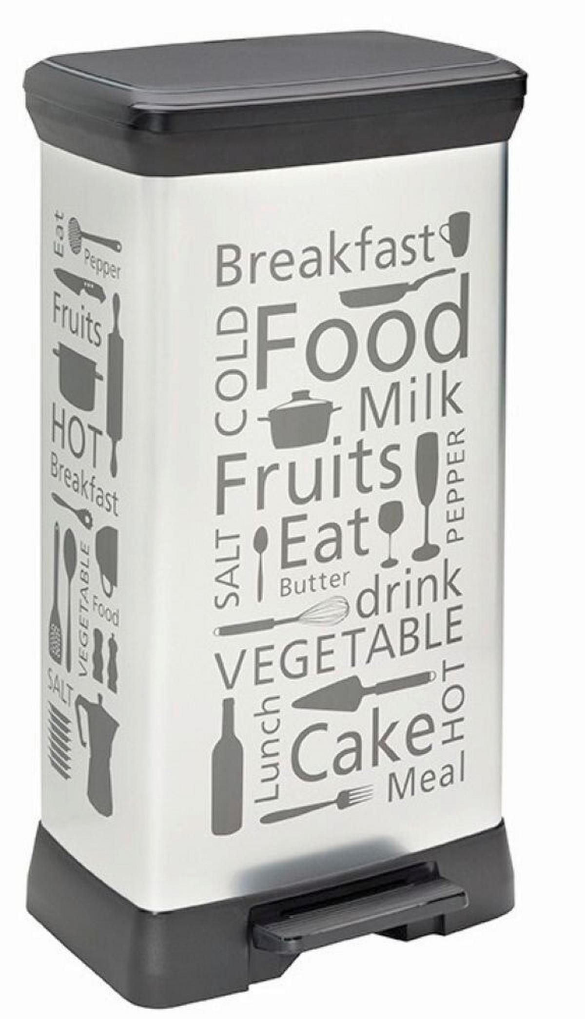 Pedálos Szemetes Deco Bin - Modern (39/29/73cm) - Curver