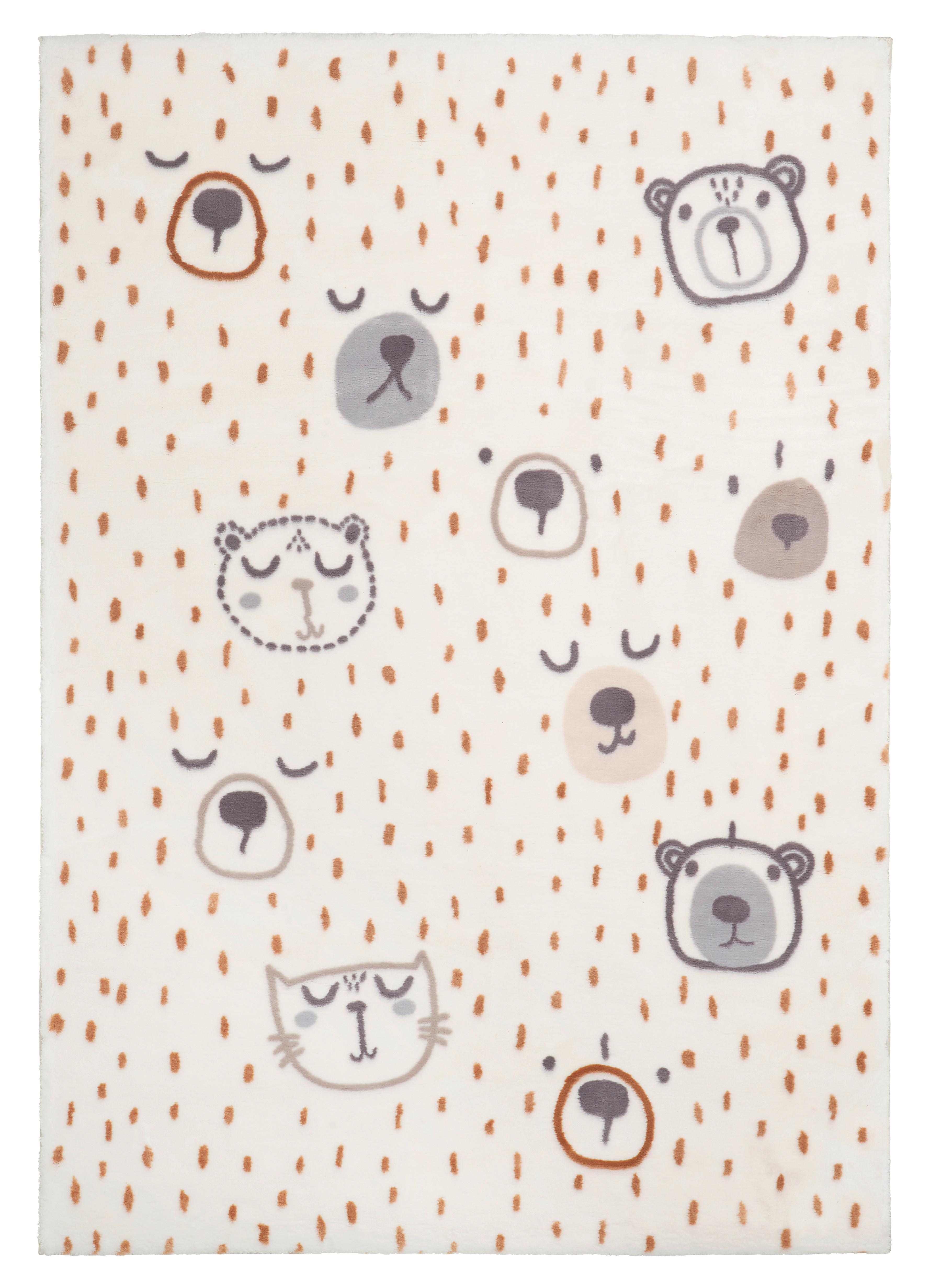 Kinderteppich Moritz - Naturfarben, ROMANTIK / LANDHAUS, Textil (100/150cm) - BUNINO