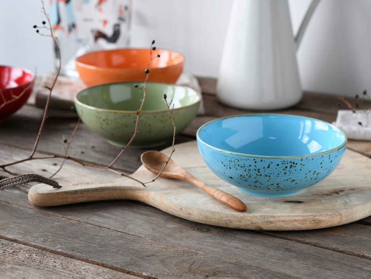 Schüsselset Nature Multicolor 12-teilig - Multicolor, Basics, Keramik - Creatable