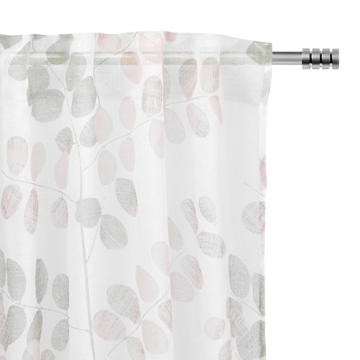 HOTOVÝ ZÁVES ENDLESS - ružová, Konventionell, textil (140/245cm) - Modern Living