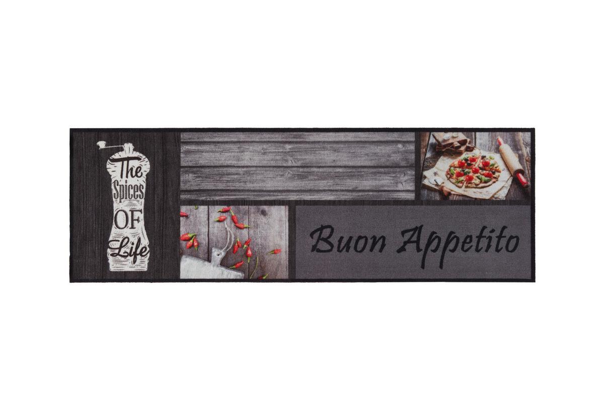 BEHÚŇ COOK&WASH BUON APPETITO GREY - sivá, Modern, plast (50/150cm) - Modern Living