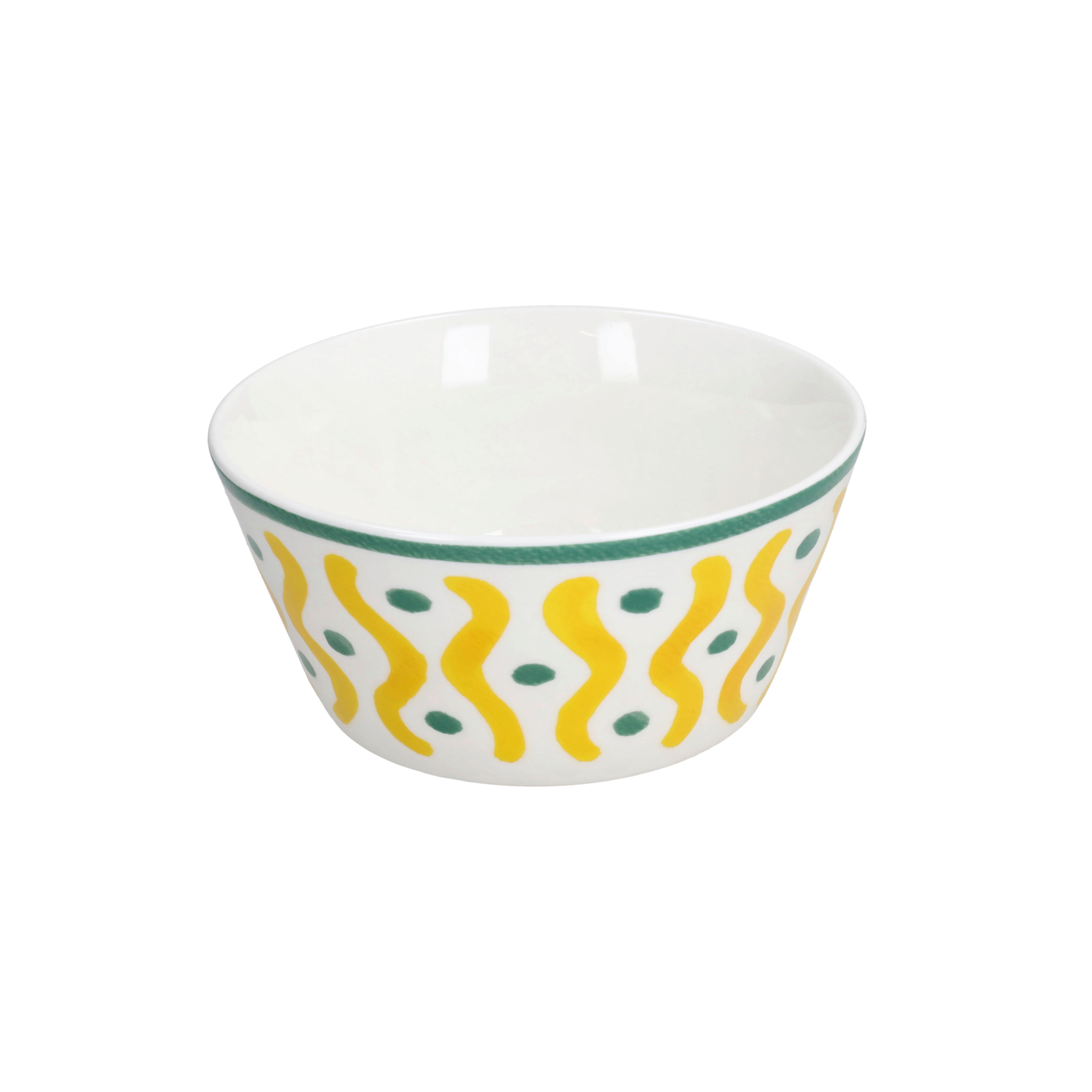Müslischale Miguel - Multicolor, Design, Keramik (14/6,5cm) - Luca Bessoni