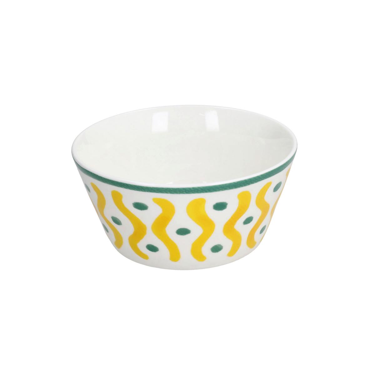 Müslischale Miguel - Multicolor, Design, Keramik (14/6,5cm) - Luca Bessoni